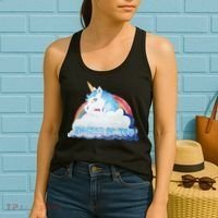 Always Be You Unicorn Rainbow Quote Women's Tank Top thumb 2