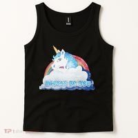 Always Be You Unicorn Rainbow Quote Tank Top thumb 2