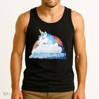 Always Be You Unicorn Rainbow Quote Tank Top thumb 3