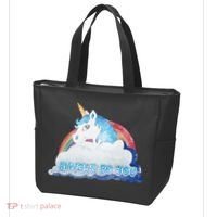 Always Be You Unicorn Rainbow Quote Tote Bag thumb 3