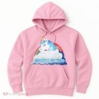 Always Be You Unicorn Rainbow Quote Hoodie thumb 0