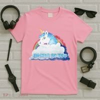 Always Be You Unicorn Rainbow Quote T-Shirt thumb 5