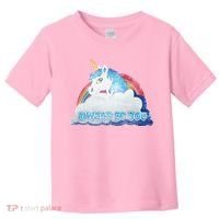 Always Be You Unicorn Rainbow Quote Toddler T-Shirt thumb 0