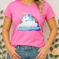 Always Be You Unicorn Rainbow Quote Women's T-Shirt thumb 2