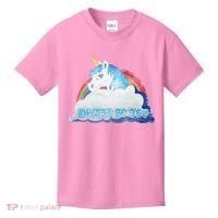 Always Be You Unicorn Rainbow Quote Kids T-Shirt thumb 0