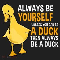 Always Be Yourself Unless You Can Be A Duck For Duck Lover Hat thumb 2
