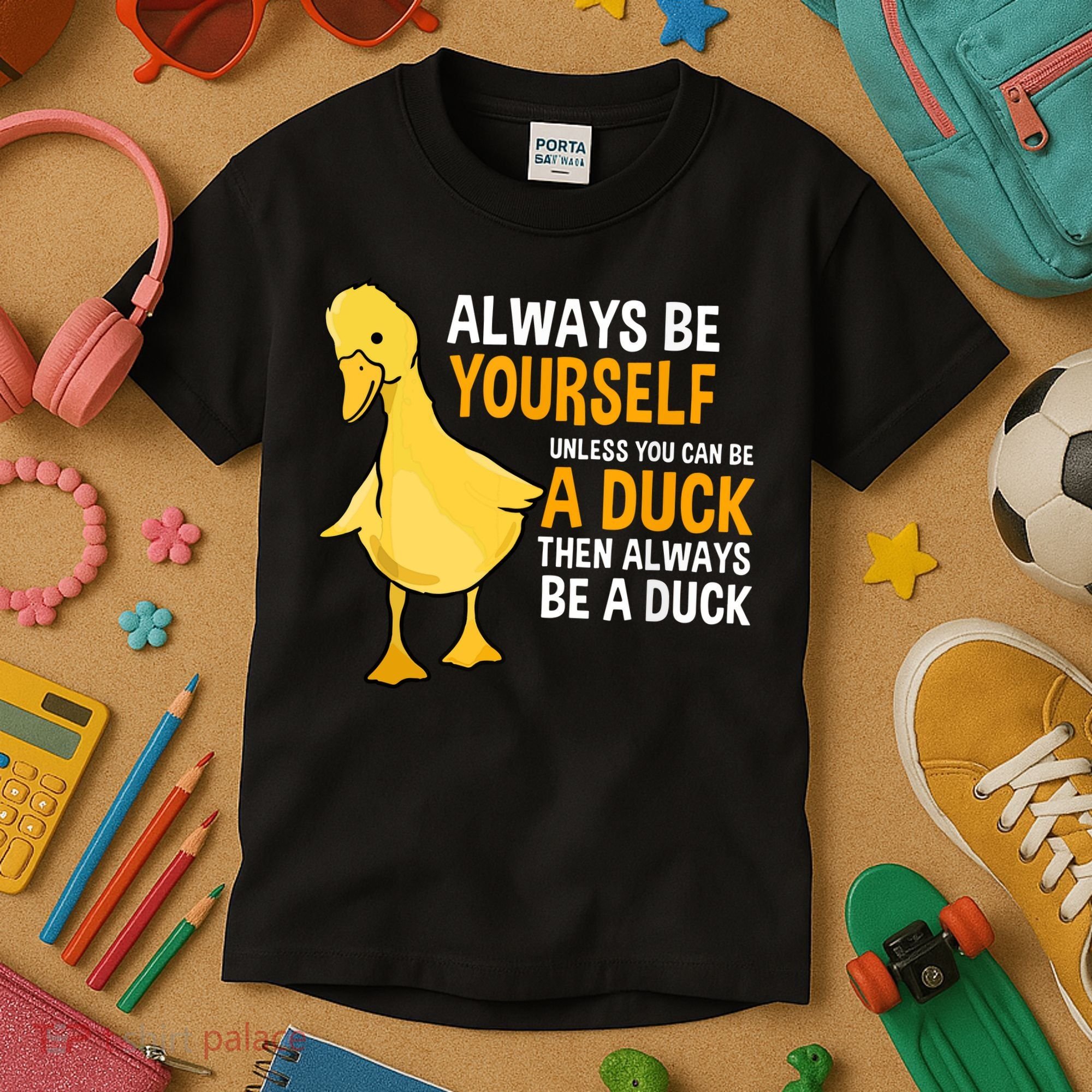 Always Be Yourself Unless You Can Be A Duck For Duck Lover Kids T-Shirt