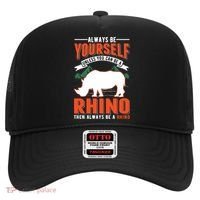 Always Be Yourself Unless You Can Be A Rhino Gift Hat thumb 0
