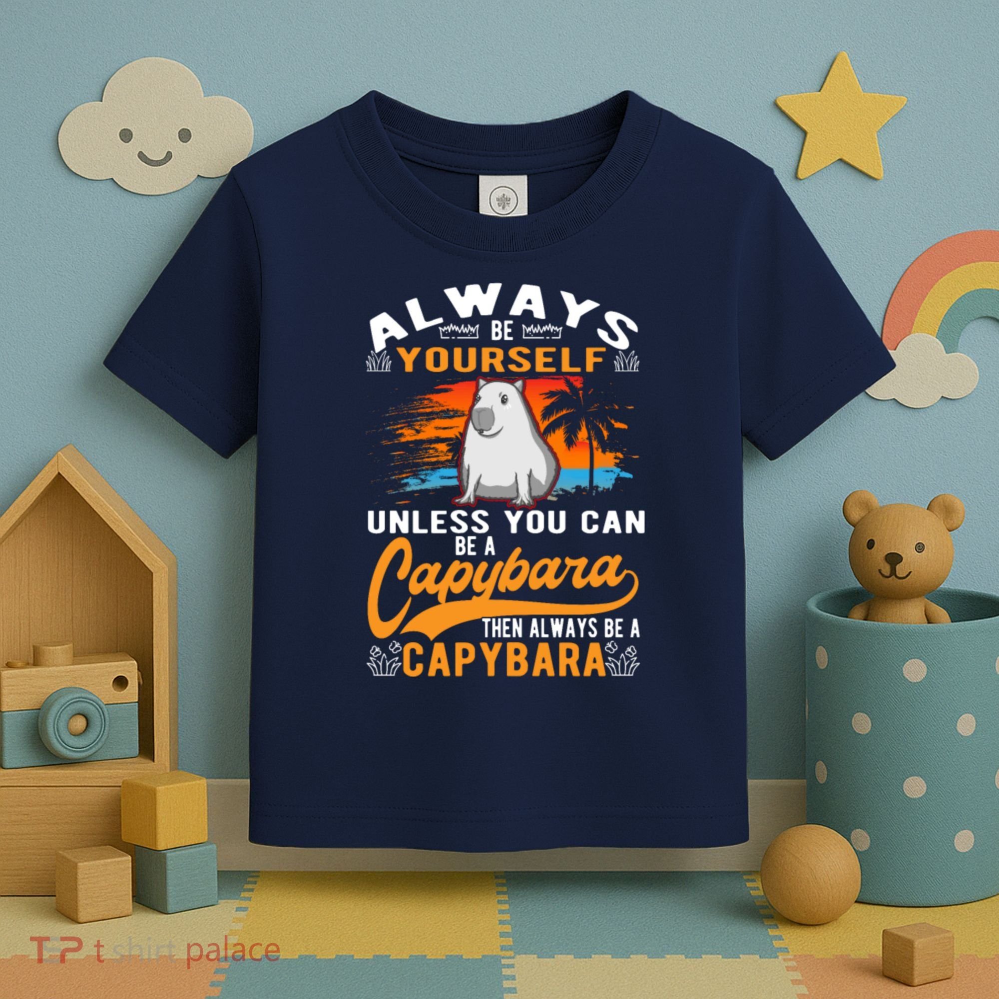 Always Be Yourself Unless You Can Be A Capybara Toddler T-Shirt