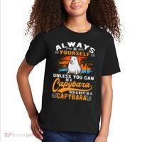 Always Be Yourself Unless You Can Be A Capybara Kids T-Shirt thumb 2