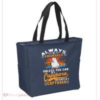 Always Be Yourself Unless You Can Be A Capybara Tote Bag thumb 2