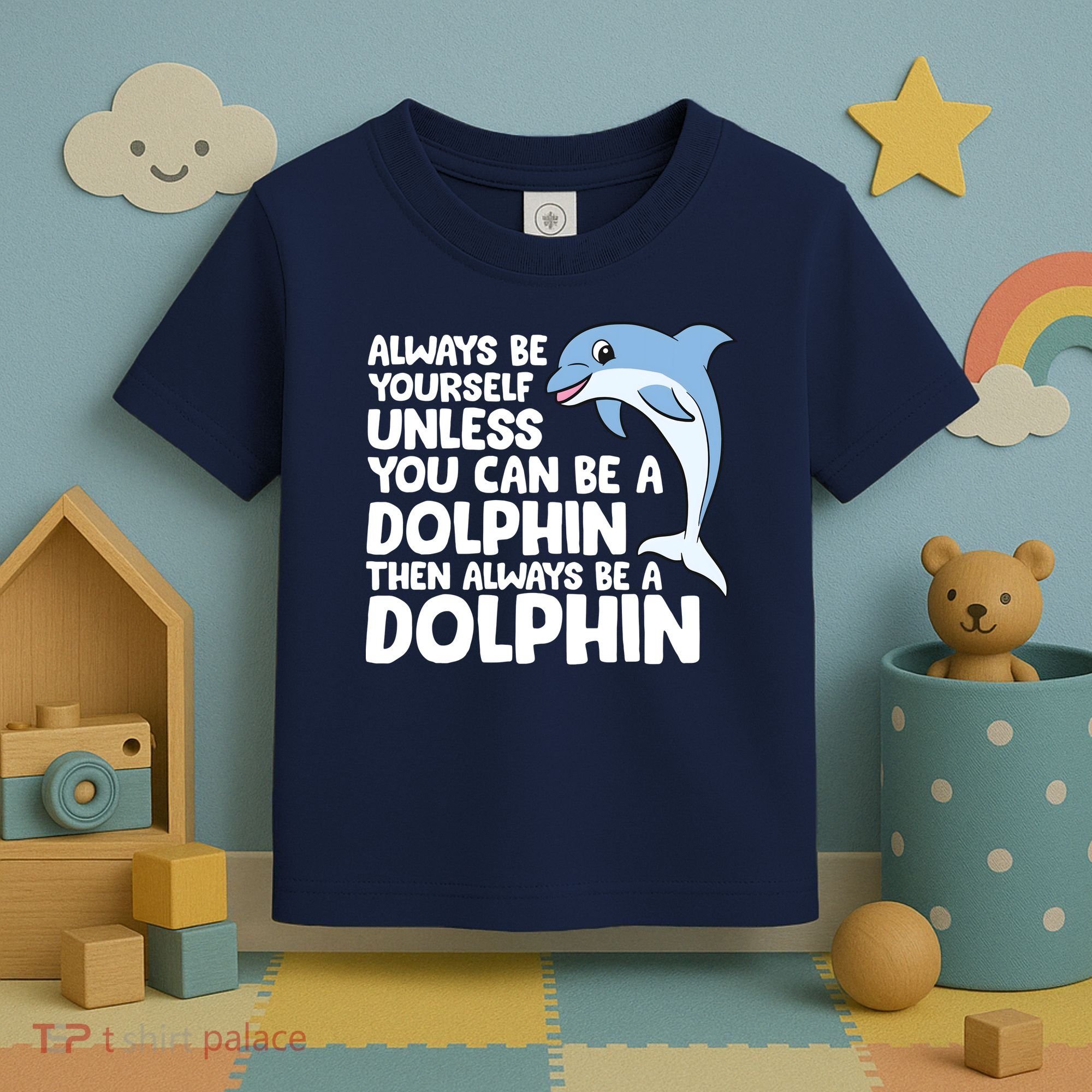 Always Be Yourself Unless You Can Be A Dolphin Toddler T-Shirt