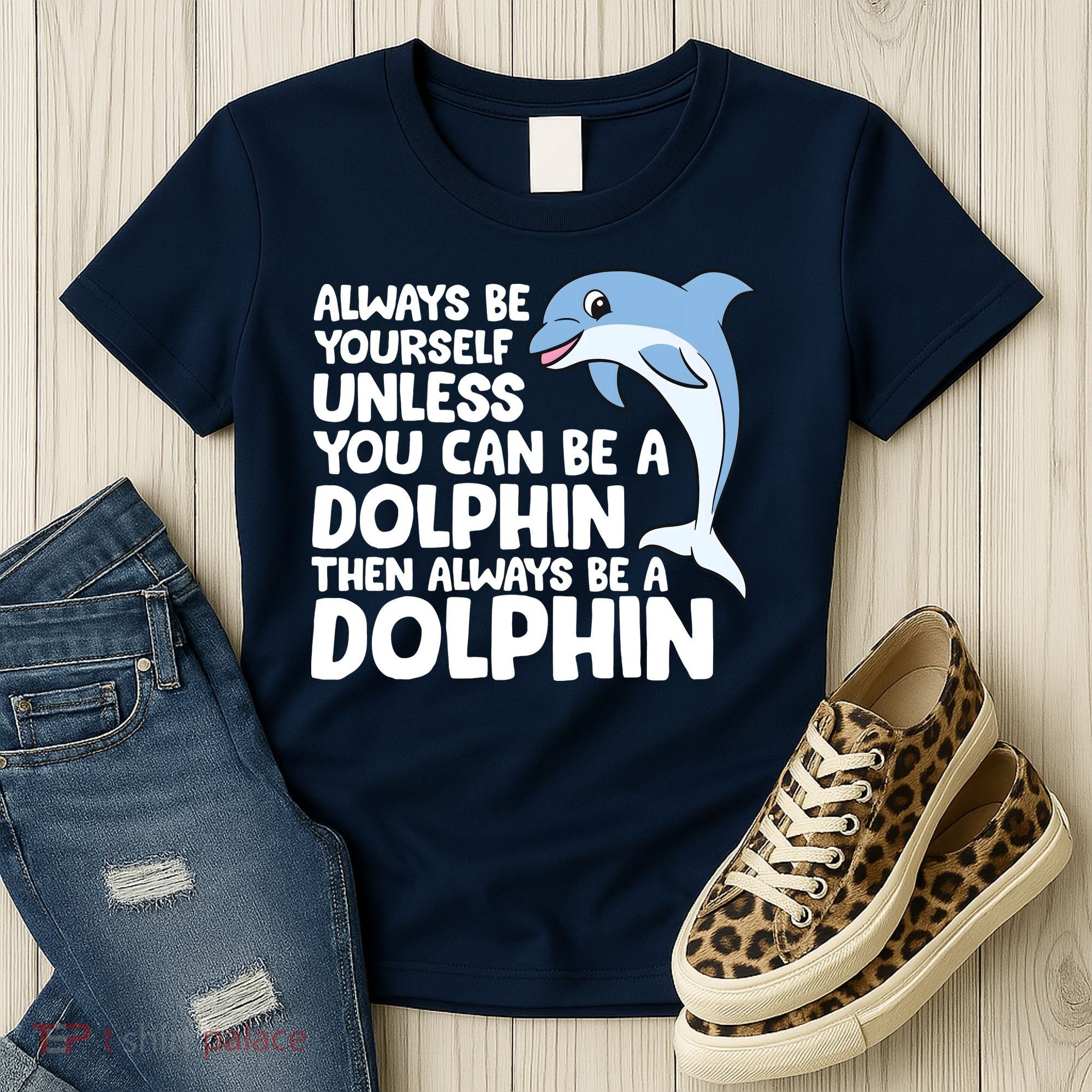 Always Be Yourself Unless You Can Be A Dolphin Women's T-Shirt