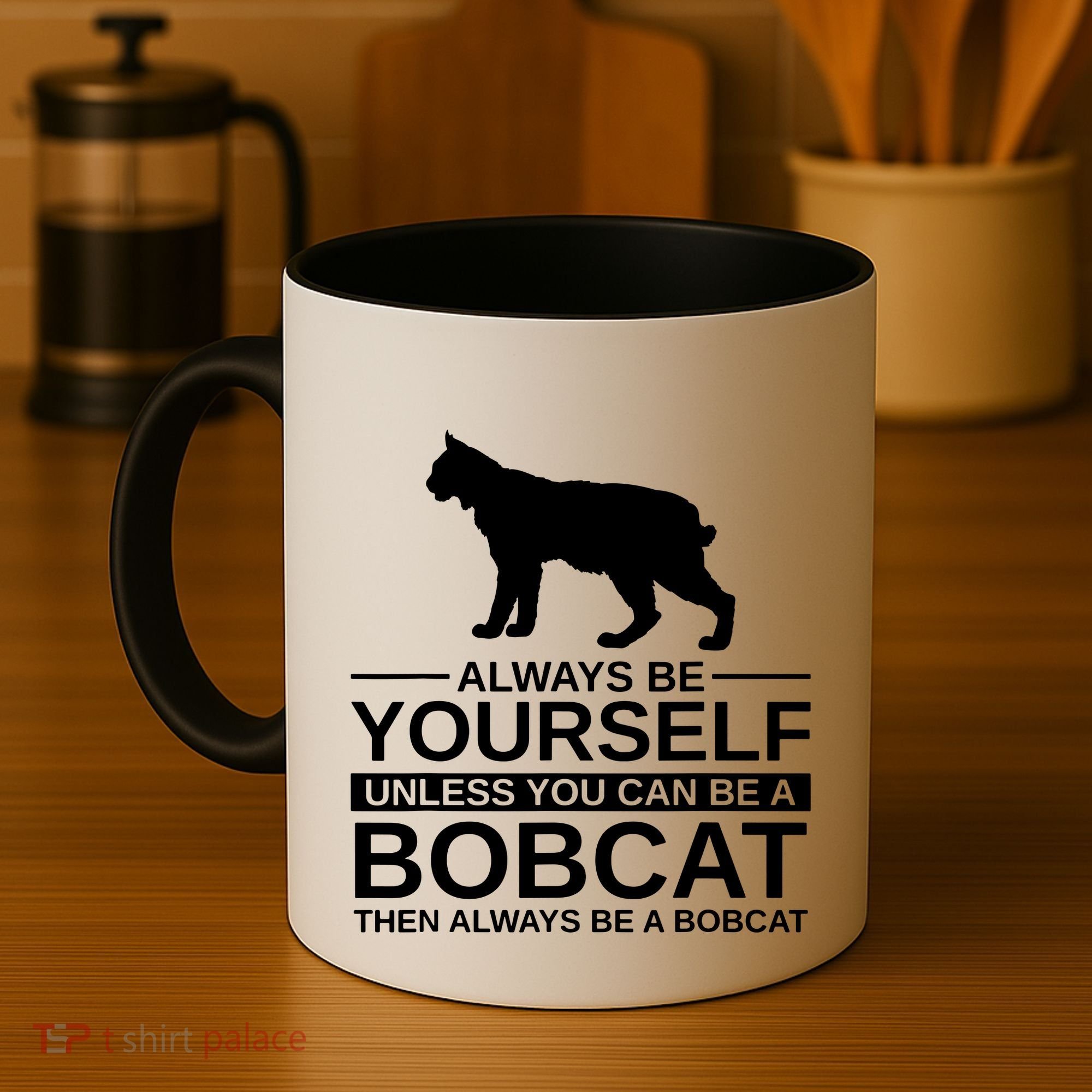 Always Be Yourself Bobcat Coffee Mug