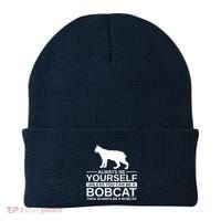 Always Be Yourself Bobcat Beanie thumb 0