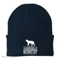 Always Be Yourself Bobcat Beanie thumb 0