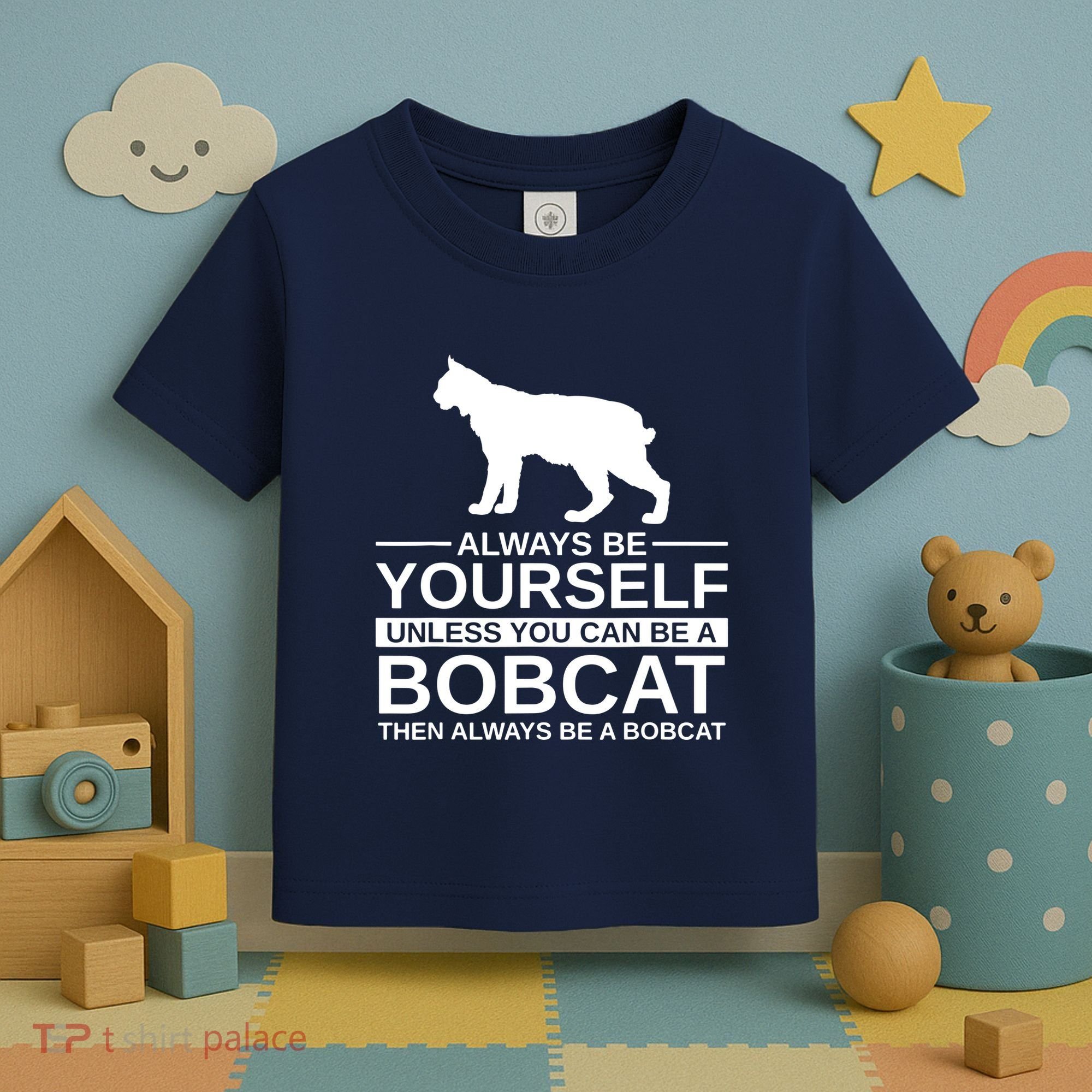 Always Be Yourself Bobcat Toddler T-Shirt