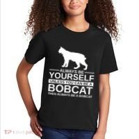 Always Be Yourself Bobcat Kids T-Shirt thumb 2