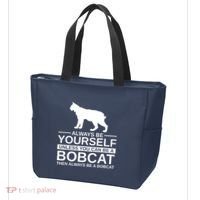 Always Be Yourself Bobcat Tote Bag thumb 3