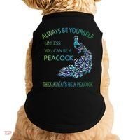 Always Be Yourself Unless You Can Be A Peacock Doggie Tank thumb 0