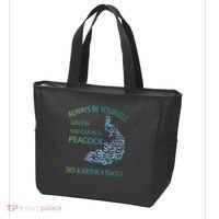 Always Be Yourself Unless You Can Be A Peacock Tote Bag thumb 3