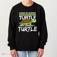 Always Be Yourself Except You Can Be Turtle Funny Women's Sweatshirt thumb 0