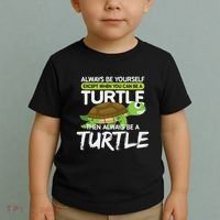 Always Be Yourself Except You Can Be Turtle Funny Toddler T-Shirt thumb 2