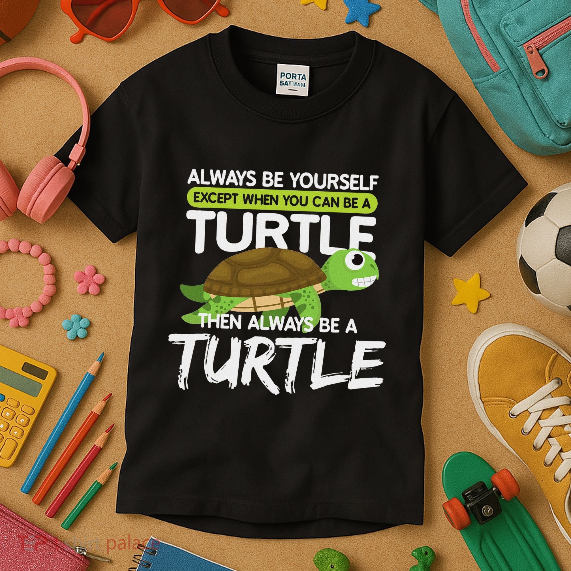 Always Be Yourself Except You Can Be Turtle Funny Kids T-Shirt