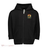 Always Be Yourself Unless You Can Be A Wolf Wolf Lover Toddler Zip Fleece Hoodie thumb 0