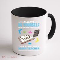 Always Be Yours For Math Teacher Cute Gift Coffee Mug thumb 1