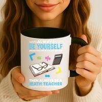 Always Be Yours For Math Teacher Cute Gift Coffee Mug thumb 3