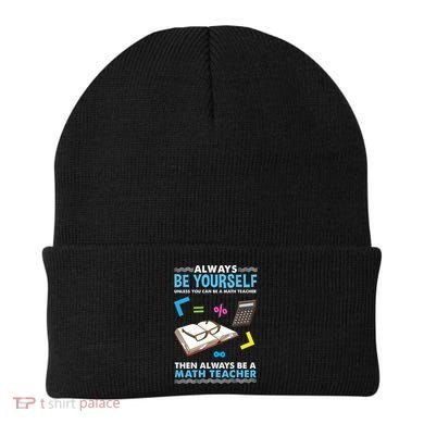 Always Be Yours For Math Teacher Cute Gift Beanie