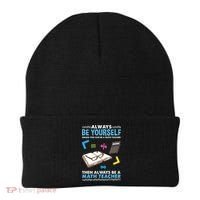 Always Be Yours For Math Teacher Cute Gift Beanie thumb 0