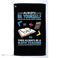 Always Be Yours For Math Teacher Cute Gift Golf Towel thumb 0