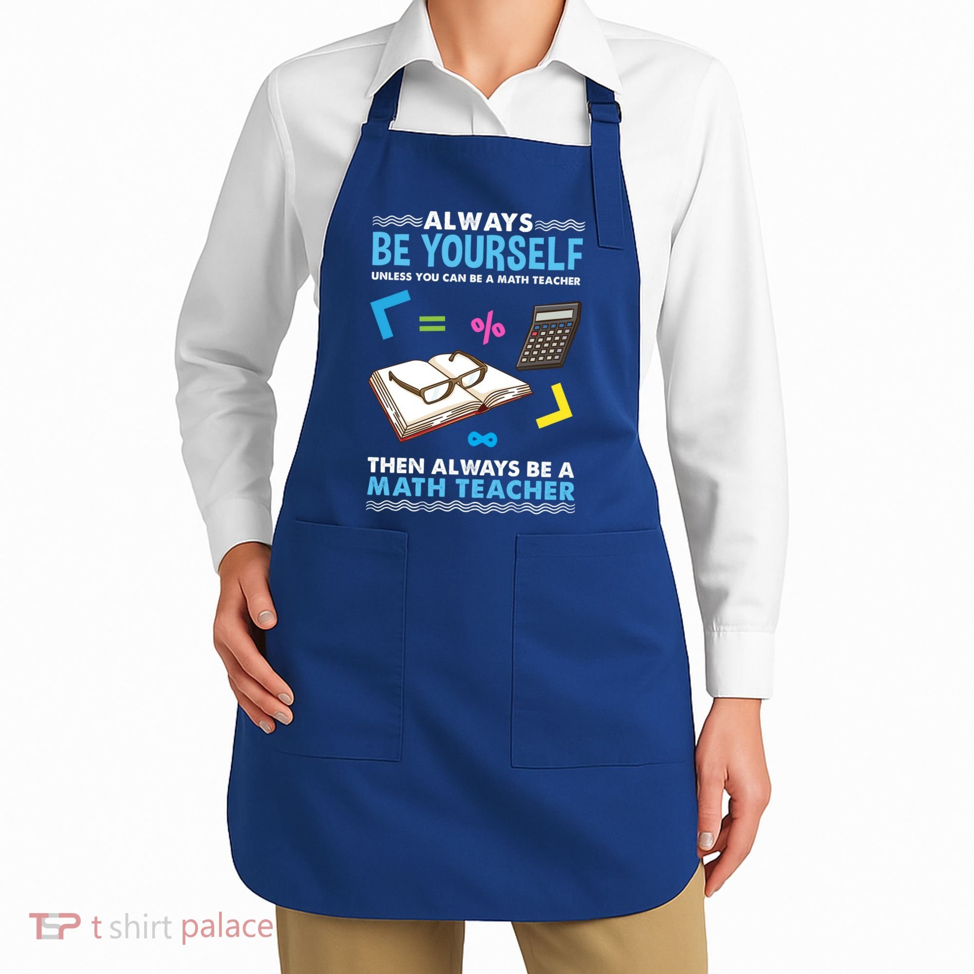 Always Be Yours For Math Teacher Cute Gift Apron