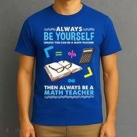 Always Be Yours For Math Teacher Cute Gift T-Shirt thumb 3