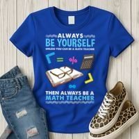 Always Be Yours For Math Teacher Cute Gift Women's T-Shirt thumb 3