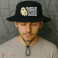 Always Be Yourself Unless You Can Be A Tardigrade Bucket Hat thumb 2
