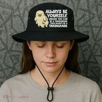 Always Be Yourself Unless You Can Be A Tardigrade Bucket Hat thumb 3