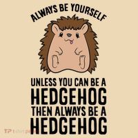 Always Be Yours Unless You Can Be A Hedgehog Cool Gift Tote Bag thumb 4