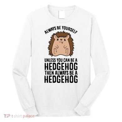 Always Be Yours Unless You Can Be A Hedgehog Cool Gift Long Sleeve Shirt