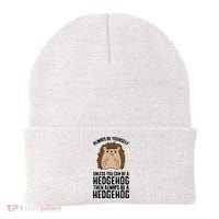 Always Be Yours Unless You Can Be A Hedgehog Cool Gift Beanie thumb 0