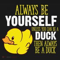 Always Be Yourself Unless You Can Be A Duck Gift Ornament thumb 1