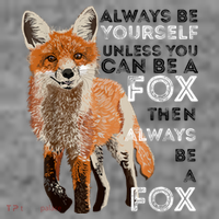 Always Be Yourself Unless You Can Be A Fox Shirt Funny Gift Toddler Hoodie thumb 2