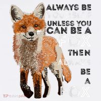 Always Be Yourself Unless You Can Be A Fox Shirt Funny Gift Women's Hoodie thumb 2