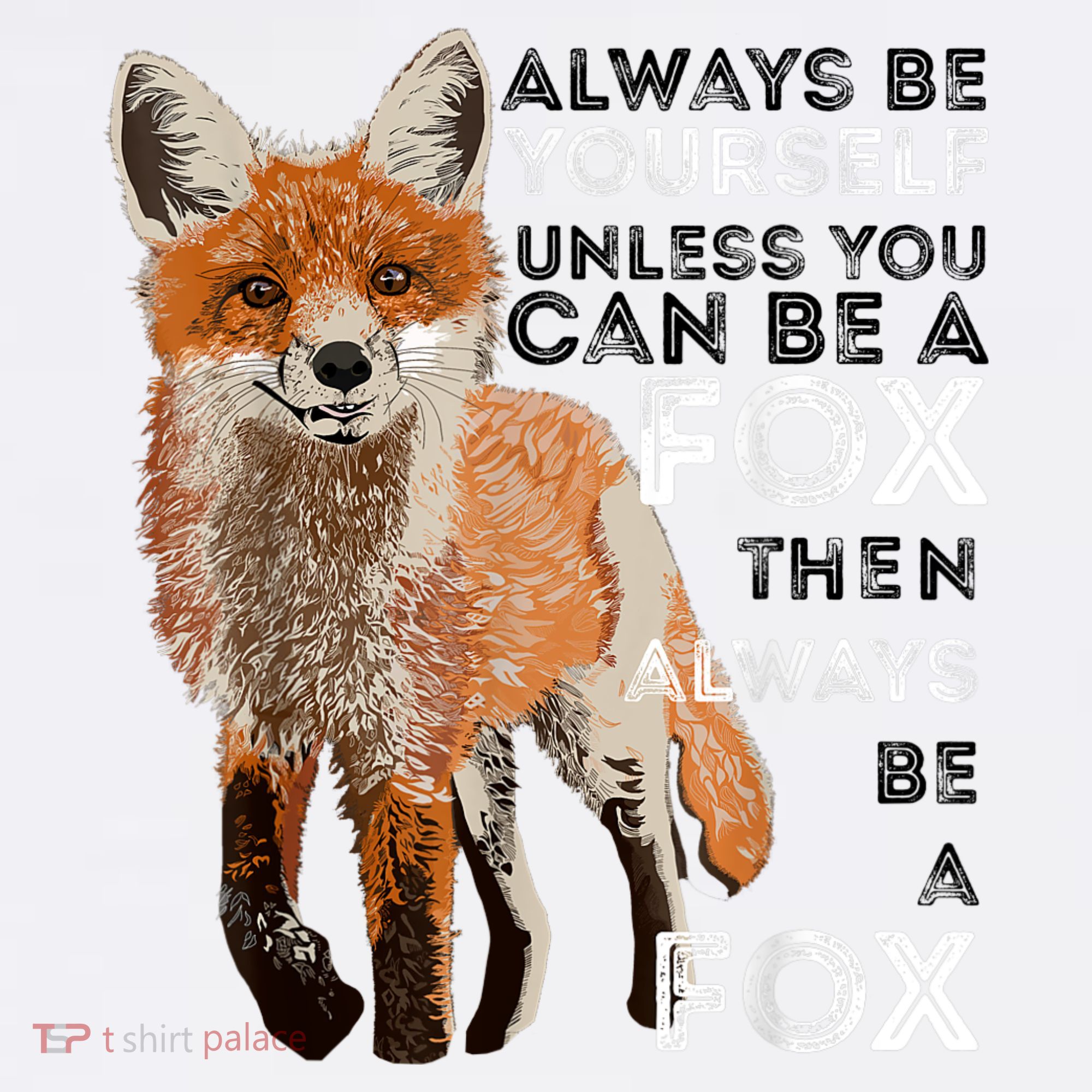 Always Be Yourself Unless You Can Be A Fox Shirt Funny Gift Women's Tank Top