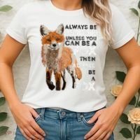 Always Be Yourself Unless You Can Be A Fox Shirt Funny Gift Women's T-Shirt thumb 2