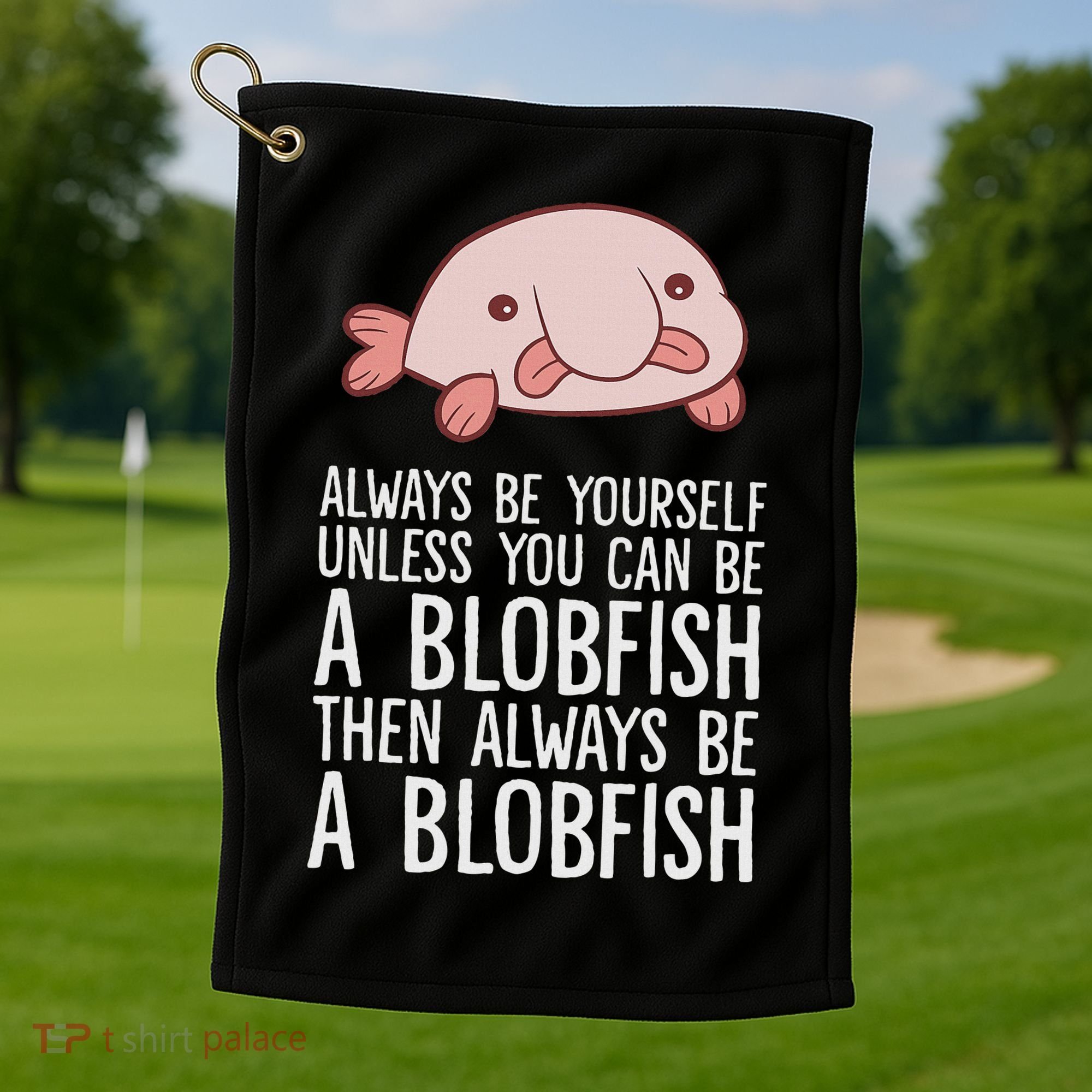 Always Be Yourself Unless You Can Be A Blobfish Golf Towel