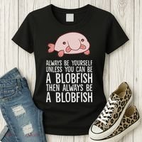 Always Be Yourself Unless You Can Be A Blobfish Women's T-Shirt thumb 3