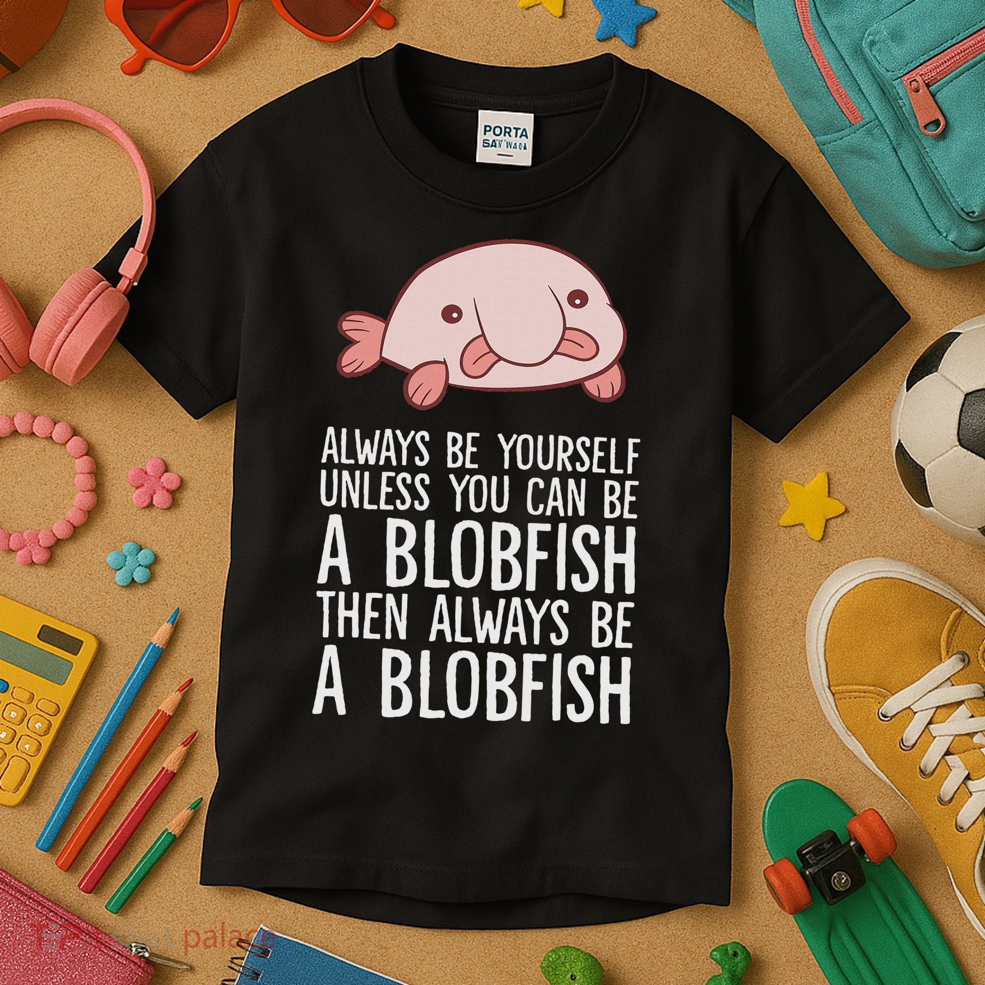 Always Be Yourself Unless You Can Be A Blobfish Kids T-Shirt